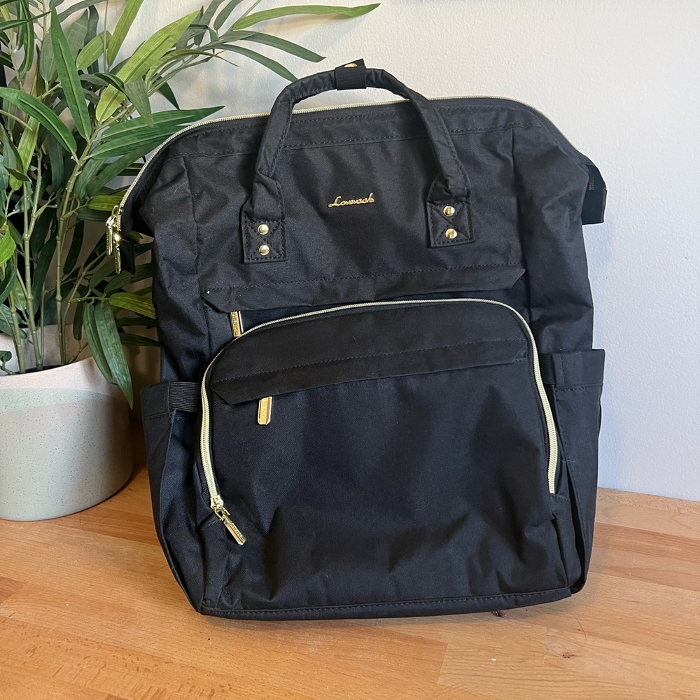 LOVEVOOK Laptop Backpack for Women 15.6 inch with upgraded laptop compartment